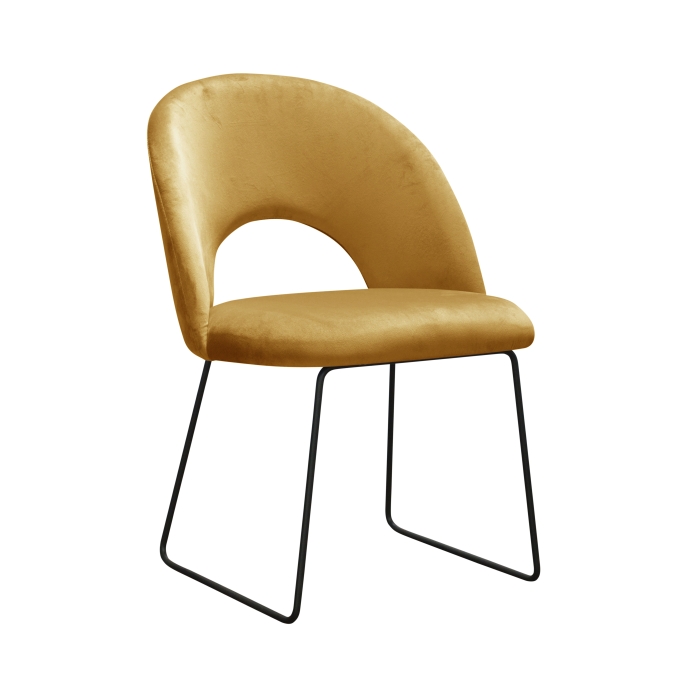 Stuhl SUSSO STRAIGHT mustard - artigo.at